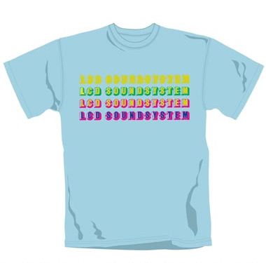 LCD Soundsystem - Multi Colour Logo (T-Shirt)