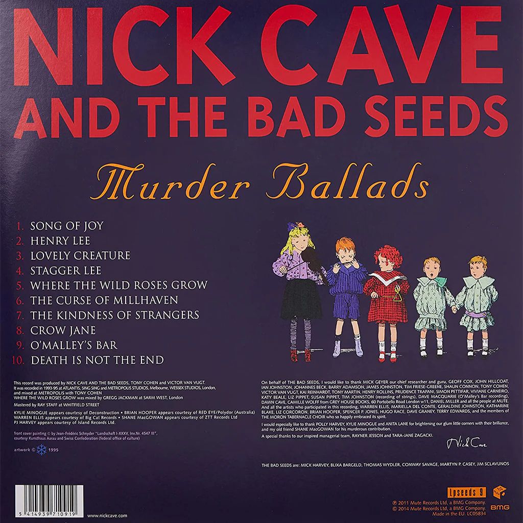 Nick Cave & The Bad Seeds - Murder Ballads (2LP) - Image 3
