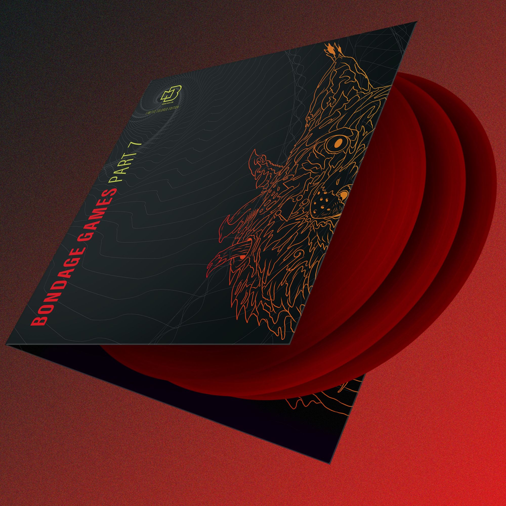 Various - Bondage Games Part 7 (3x12" Coloured Vinyl)