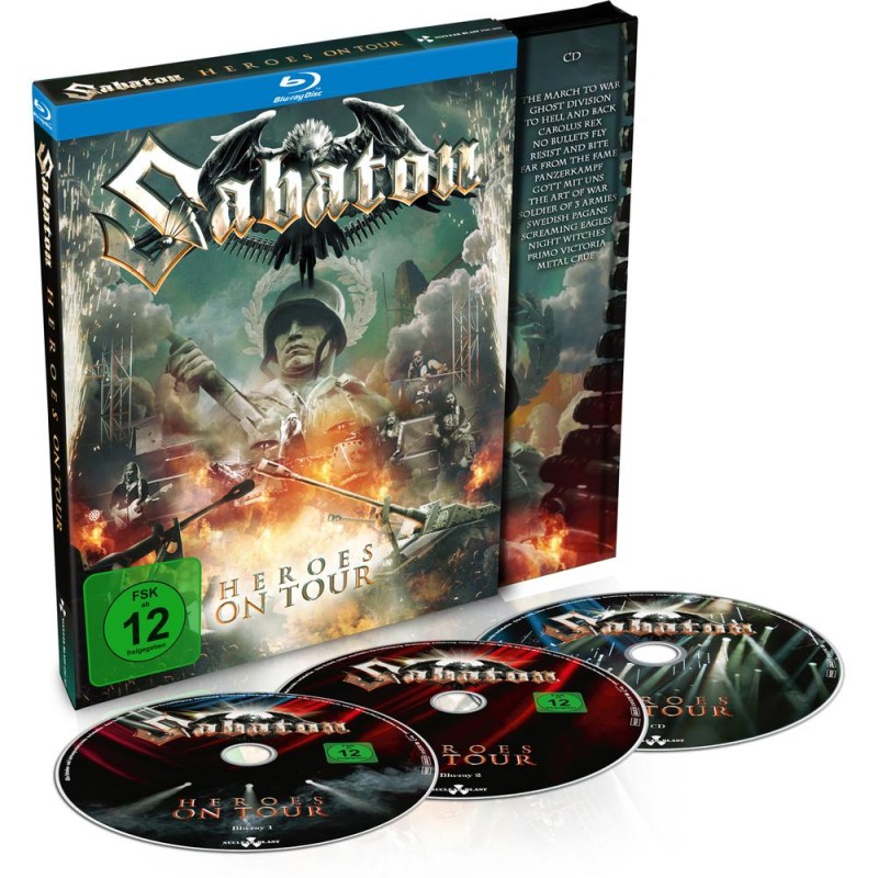 Sabaton - Heroes On Tour (2 Blu-ray+CD)