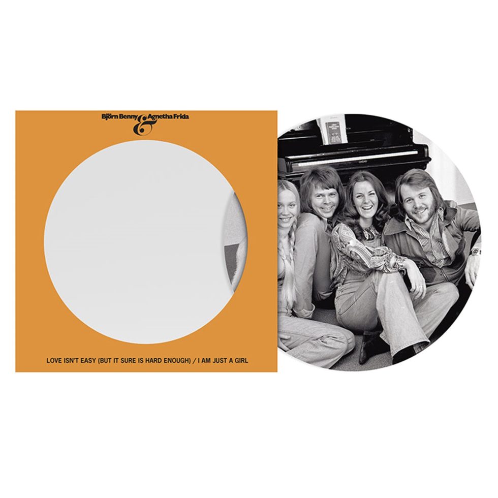 Abba - Love Isn’t Easy (But It Sure Is Hard Enough) / I Am Just A Girl (7" Picture Disc Vinyl)