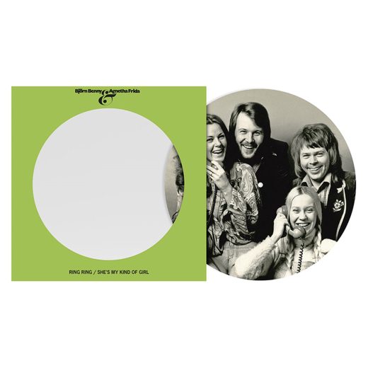 Abba - Ring Ring (English) / She’s My Kind Of Girl (7" Picture Disc Vinyl)