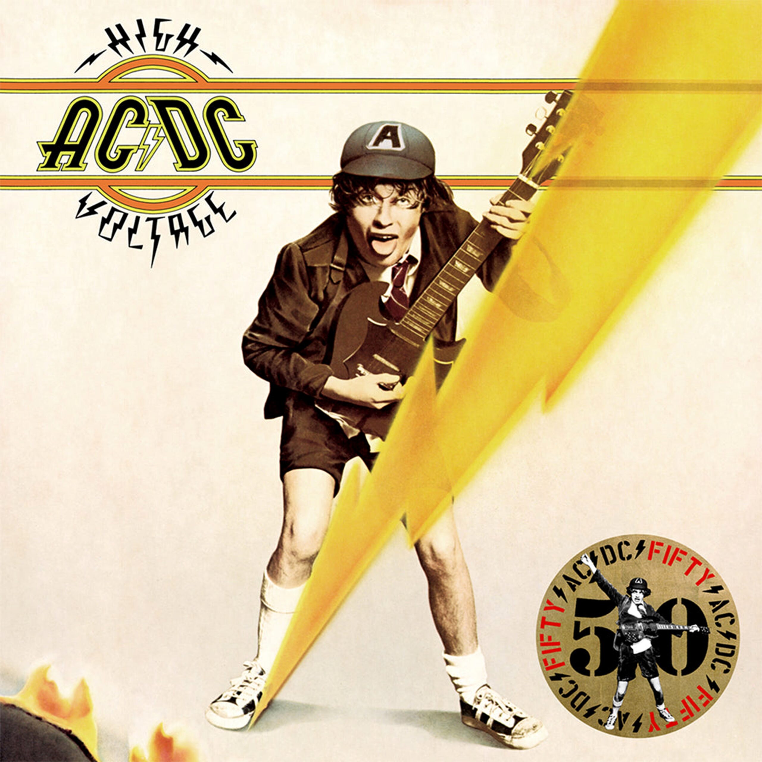 AC/DC - High Voltage: 50th Anniversary (Gold LP)