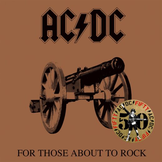 AC/DC - For Those About To Rock (We Salute You): 50th Anniversary (Gold LP)