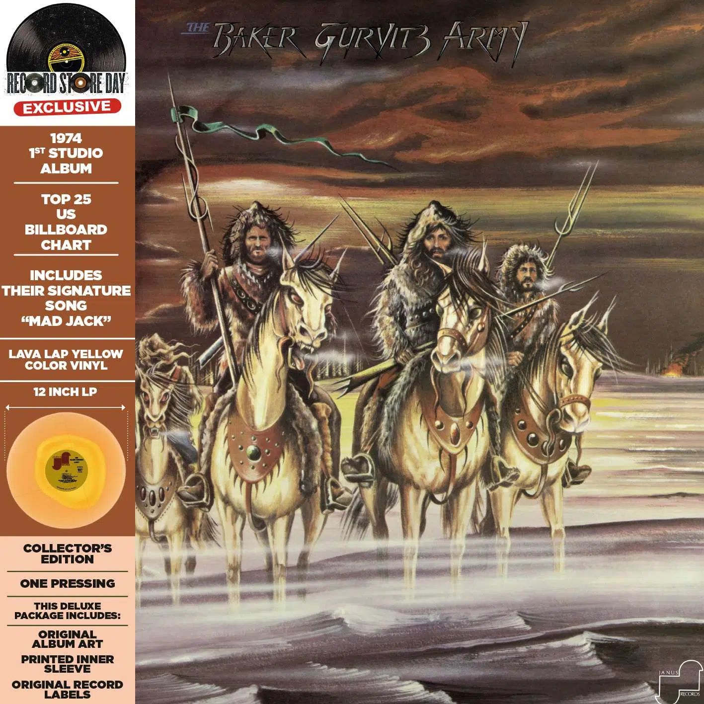 The Baker Gurvitz Army - The Baker Gurvitz Army (RSD LP)