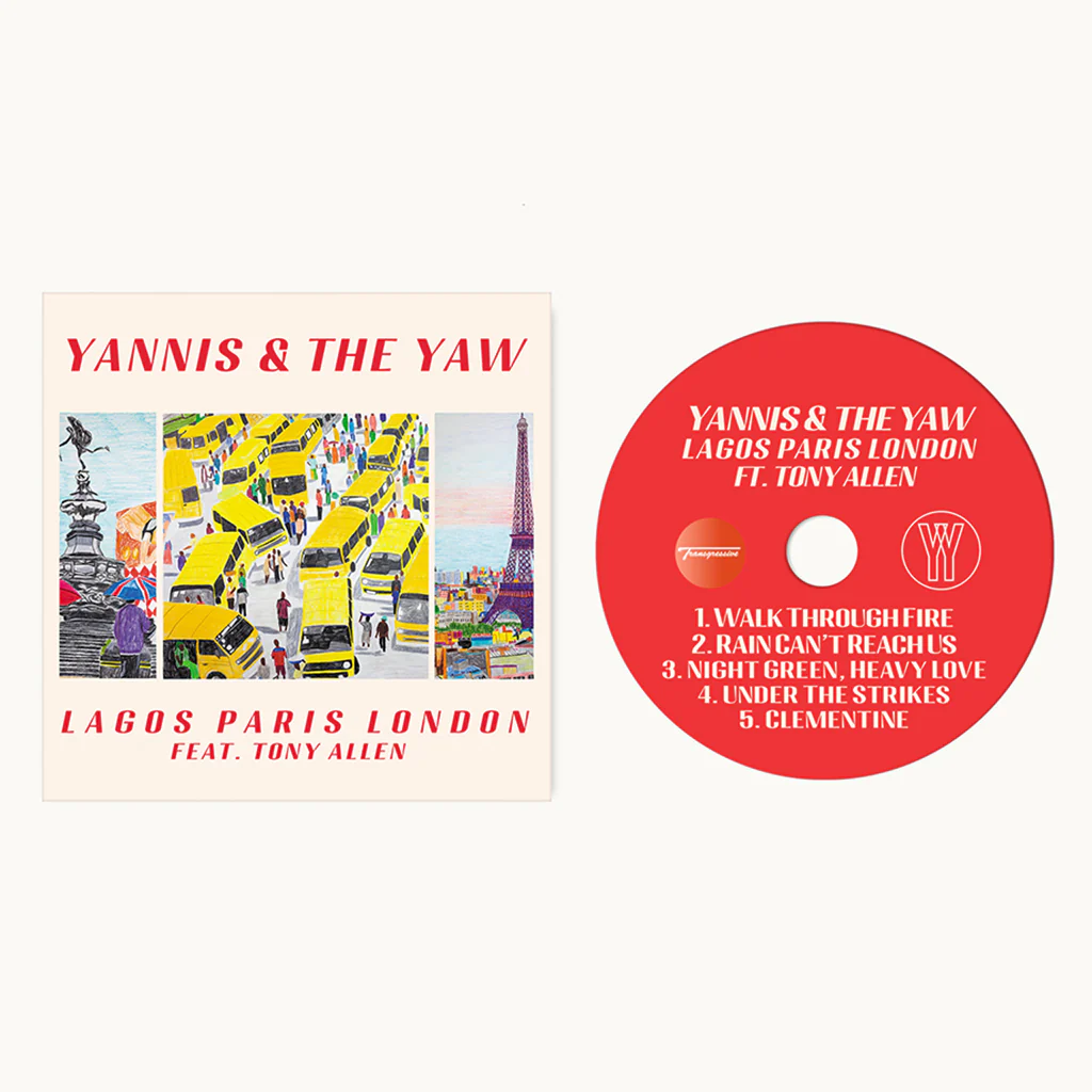Yannis & The Yaw Feat. Tony Allen - Lagos Paris London (CD) - Image 2