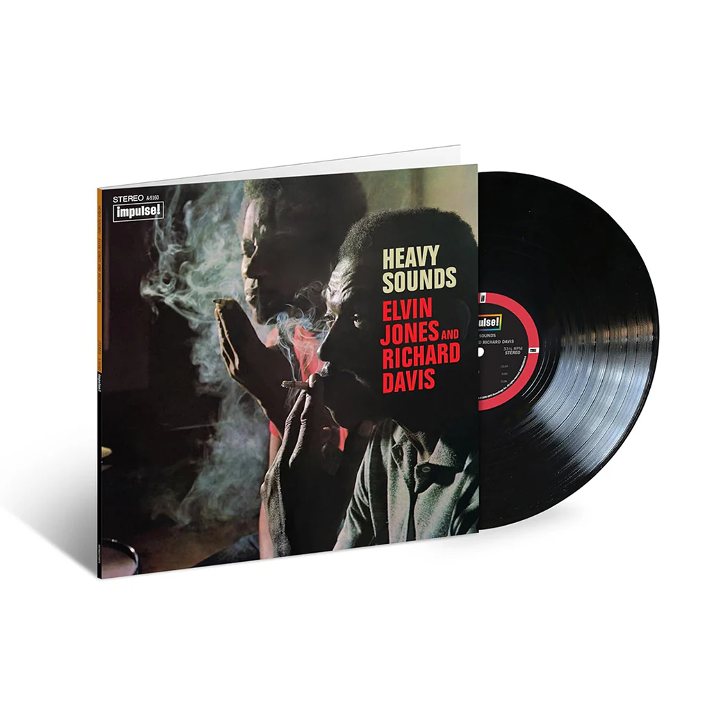Elvin Jones And Richard Davis – Heavy Sounds (LP) - Image 2