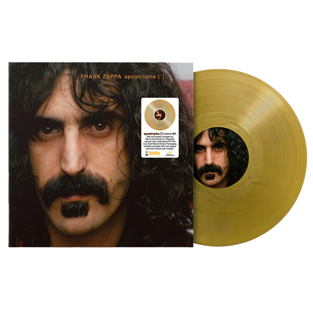 Frank Zappa – Apostrophe ('), Gold Coloured 50th Anniversary Edition Vinyl LP