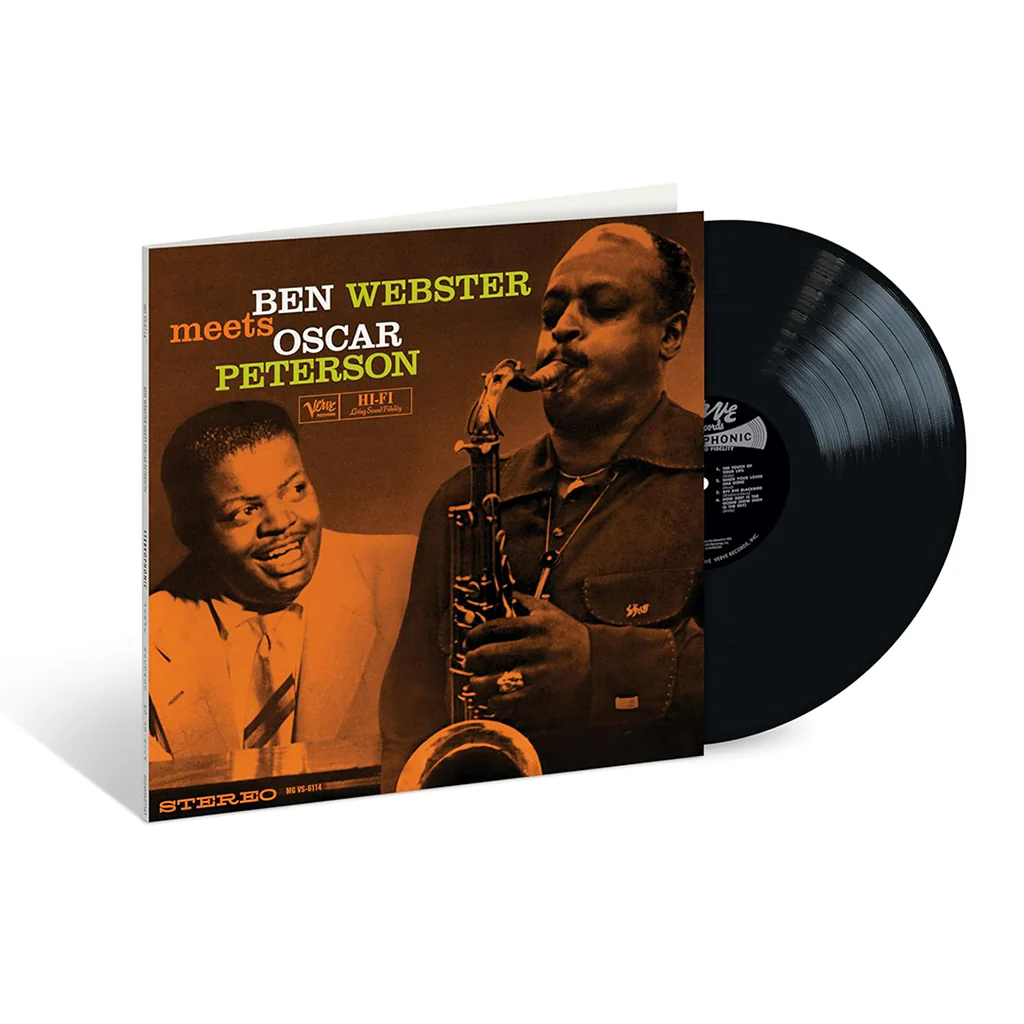 Ben Webster & Oscar Peterson - Ben Webster Meets Oscar Peterson (LP) - Image 2