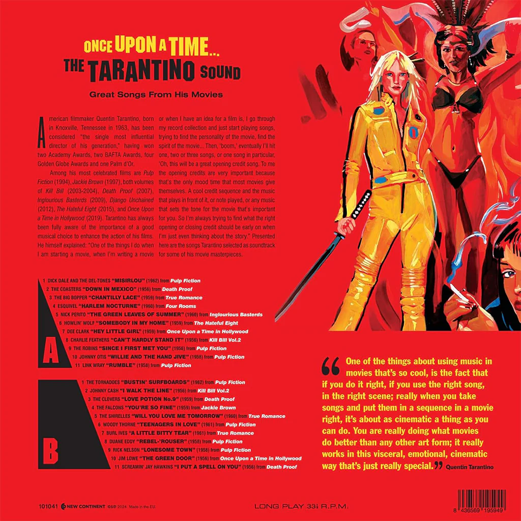 Various - Once Upon A Time: The Tarantino Sound (Coloured LP) - Image 3