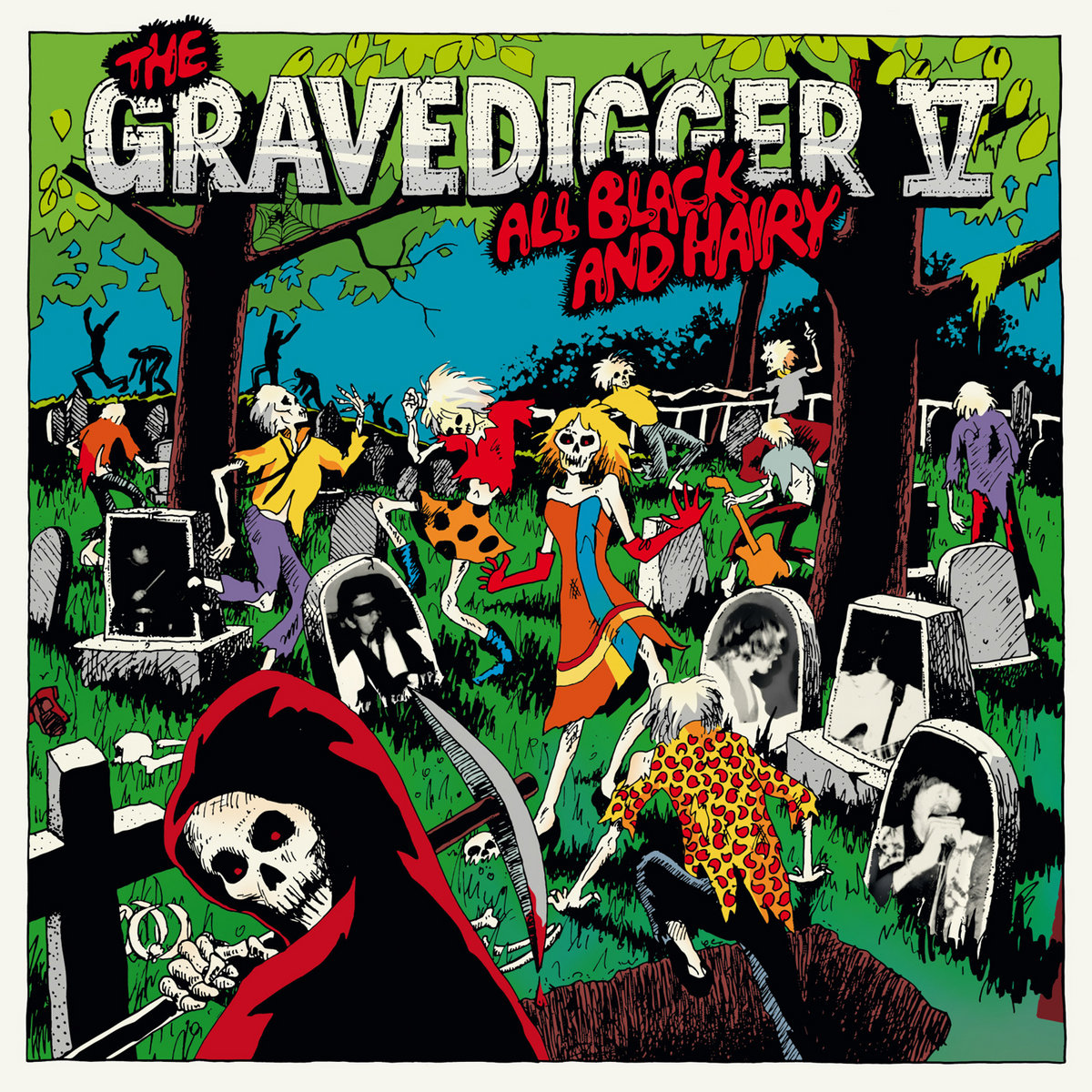 The Gravedigger V - All Black and Hairy (LP)
