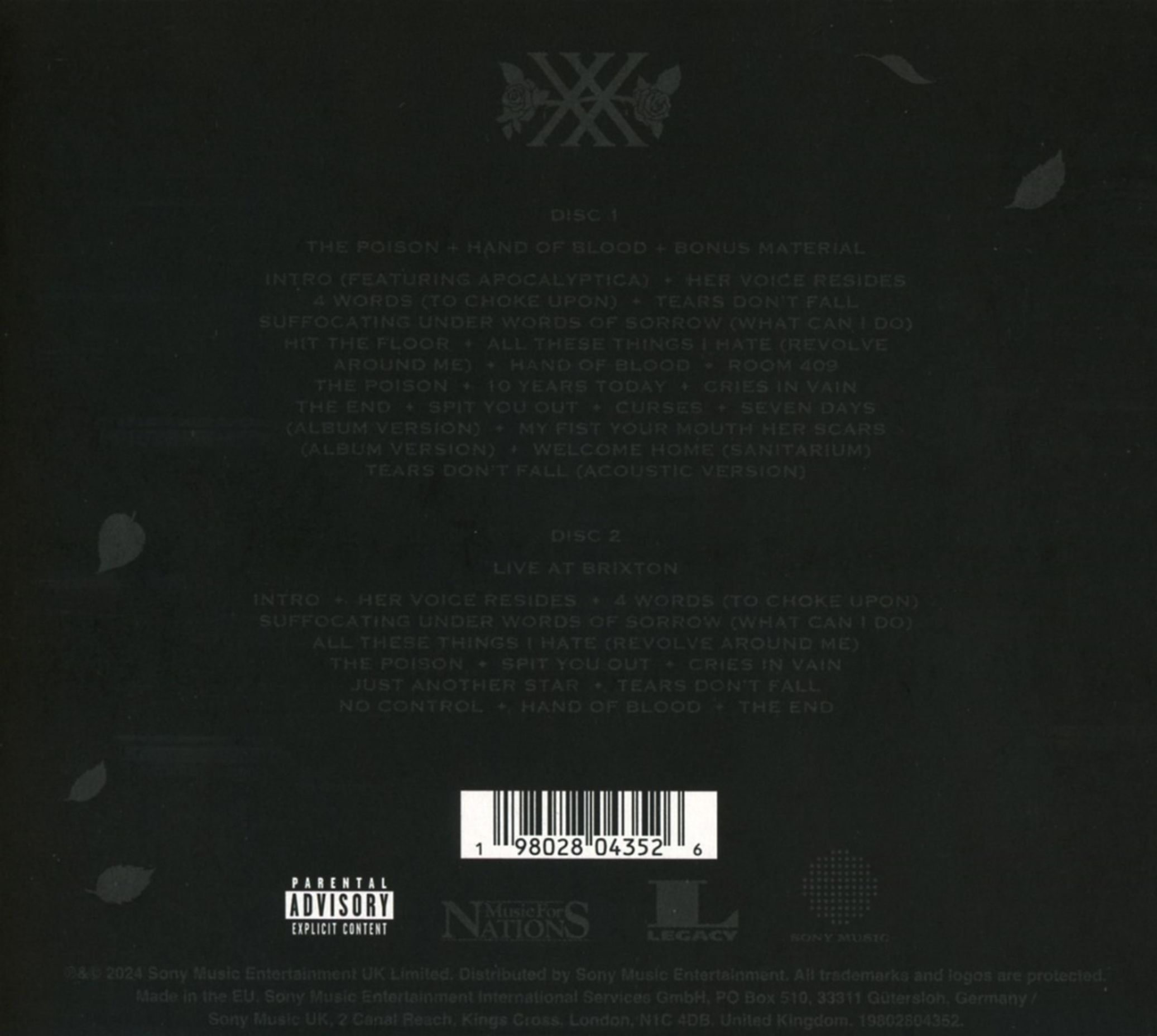 Bullet For My Valentine - The Poison: 20th Anniversary (2CD) - Image 3
