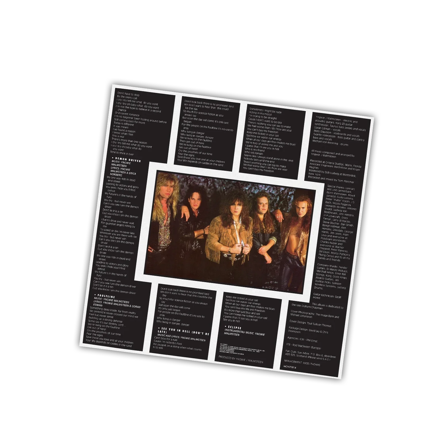 Yngwie Malmsteen - Eclipse (LP) - Image 4