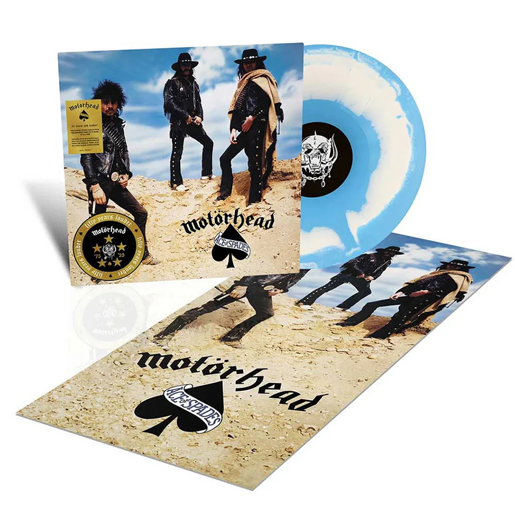 Motörhead - Ace Of Spades: 50th Anniversary Edition w/ Poster (ColouredLP)