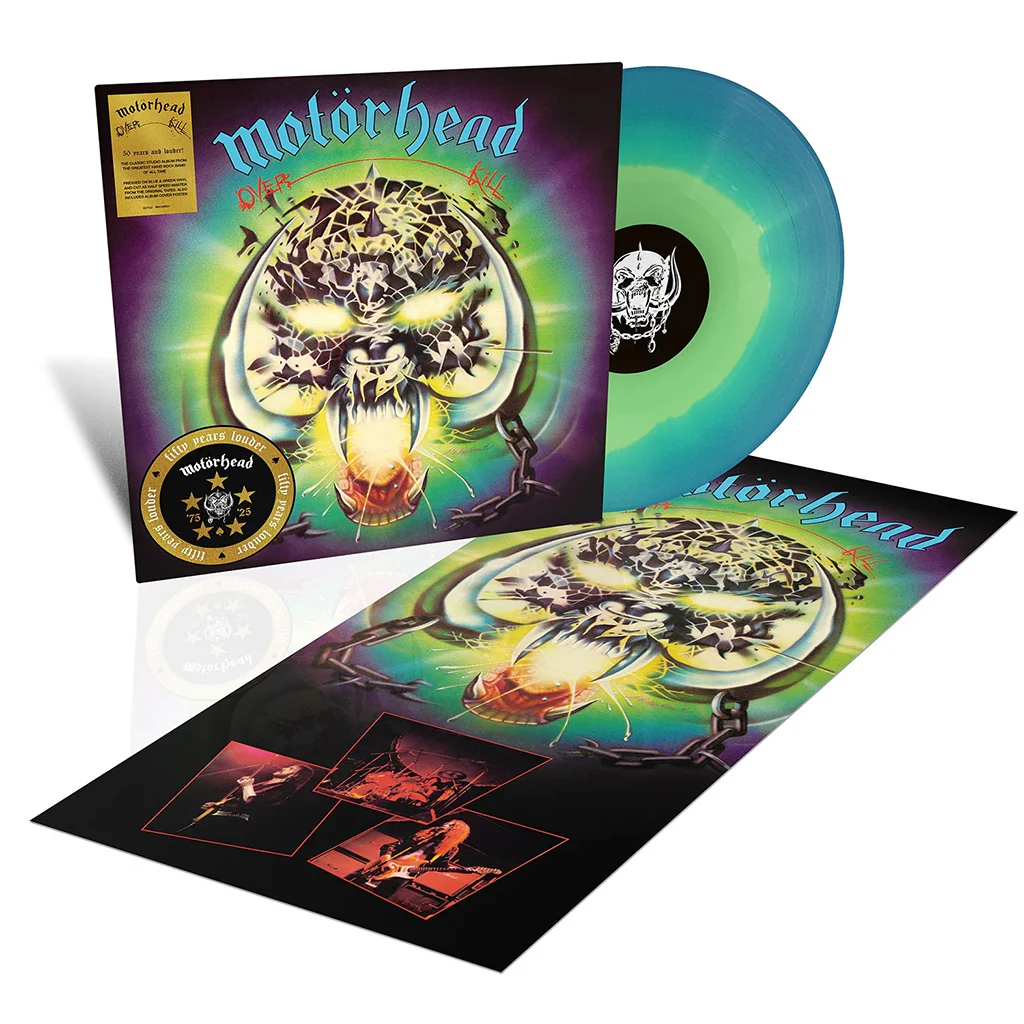 Motörhead - Overkill: 50th Anniversary Edition w/ Poster (ColouredLP)