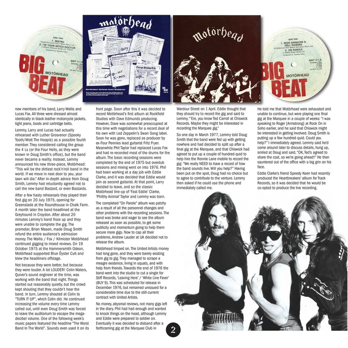 Motörhead - Motörhead (Expanded 2LP) - Image 5