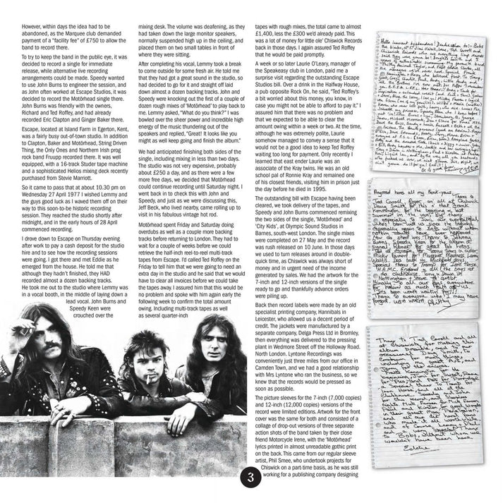 Motörhead - Motörhead (Expanded 2LP) - Image 4