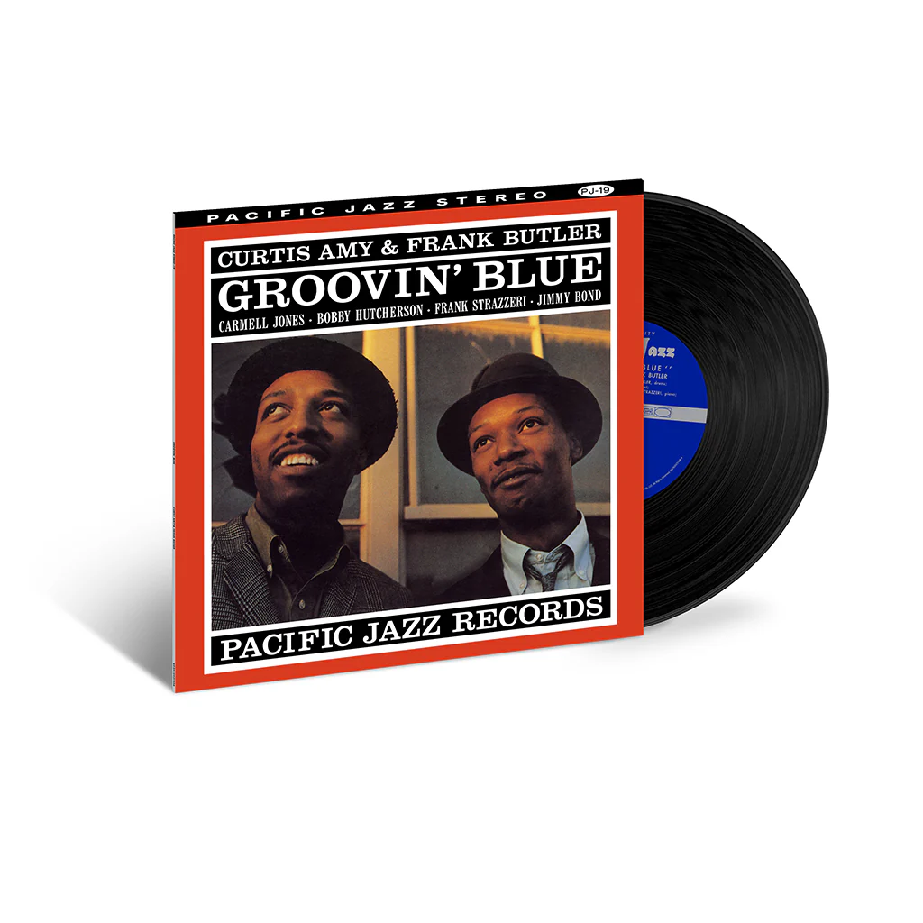 Curtis Amy & Frank Butler - Groovin' Blue (LP) - Image 2