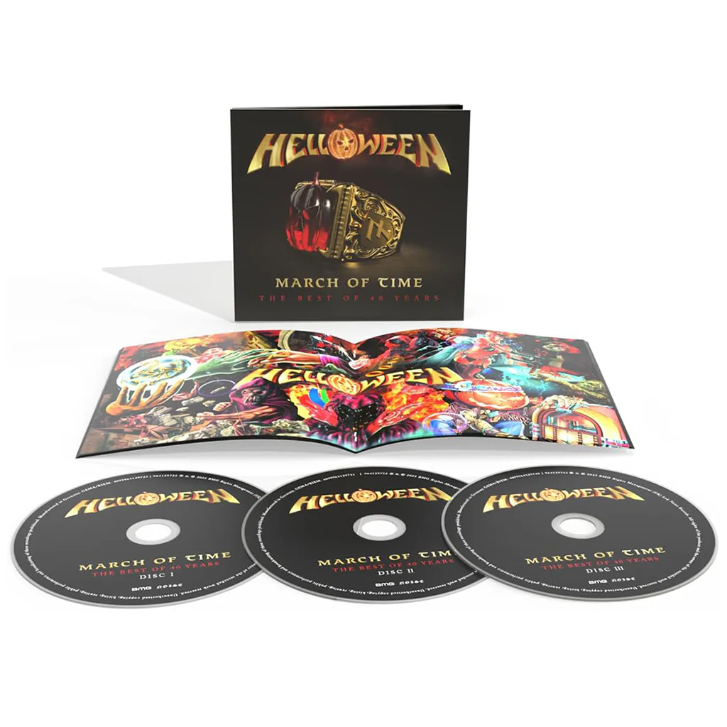 Helloween - March Of Time: The Best Of 40 Years (3CD) - Image 2