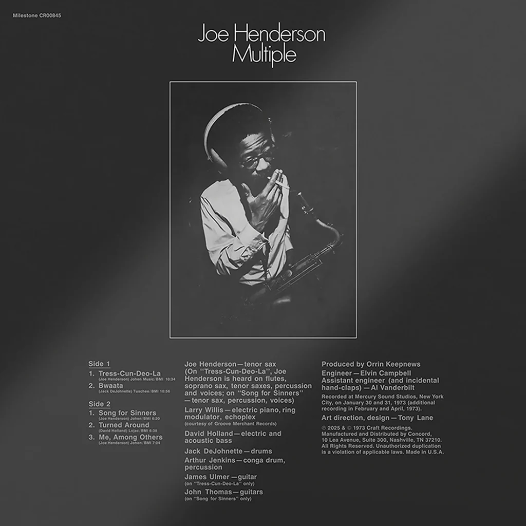 Joe Henderson - Multiple (LP) - Image 3