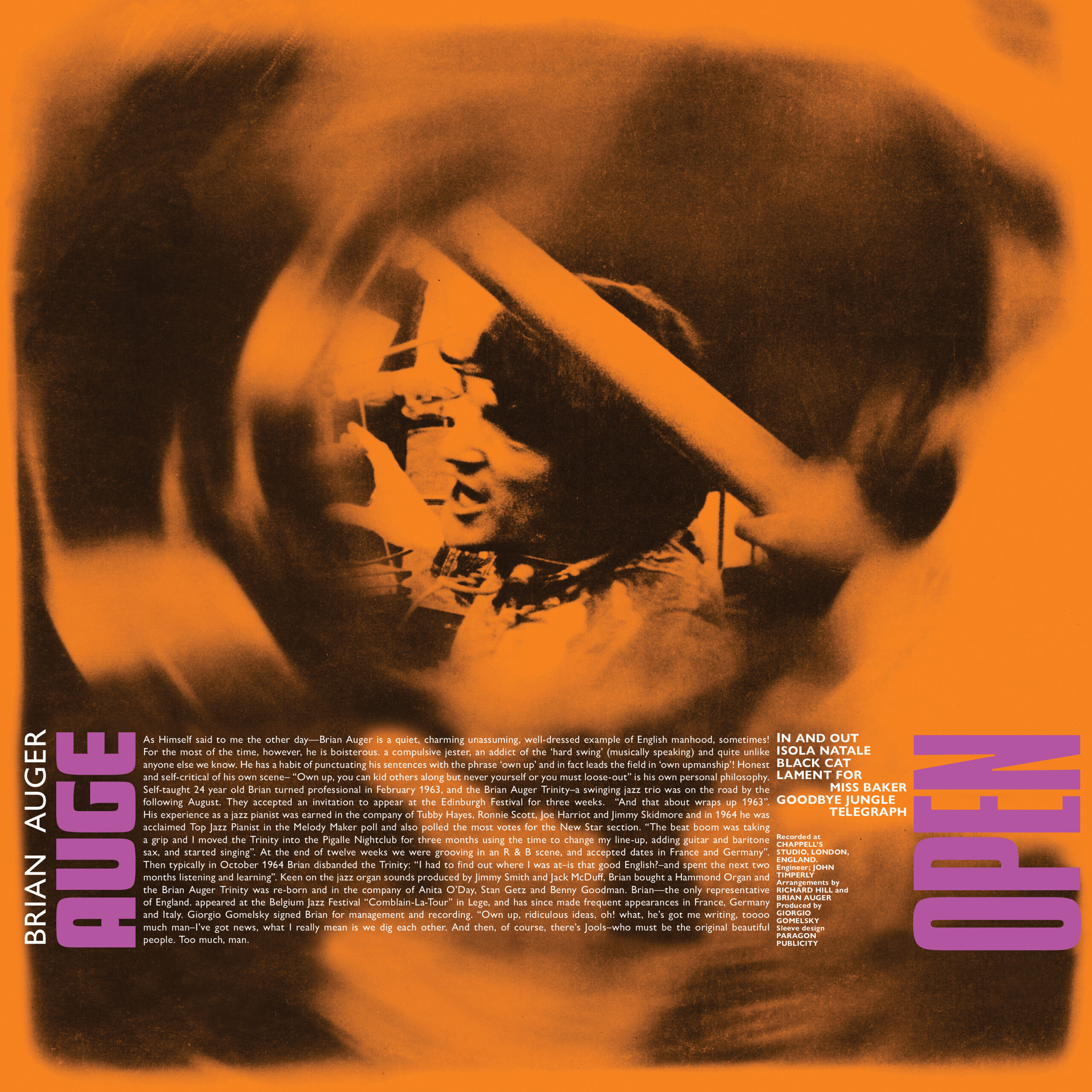Julie Driscoll, Brian Auger & The Trinity - Open (LP)