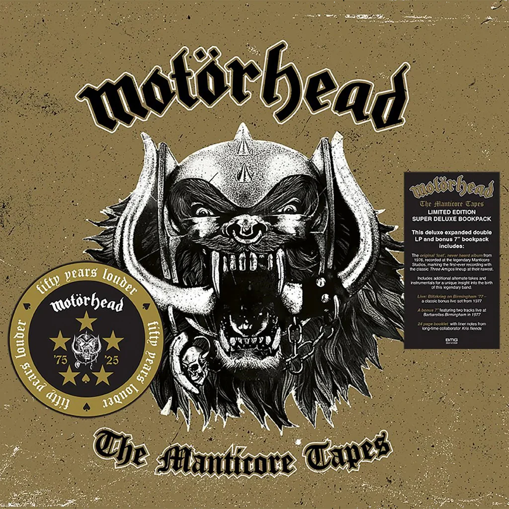 Motörhead - The Manticore Tapes (Super Deluxe Bookpack Vinyl Edition)