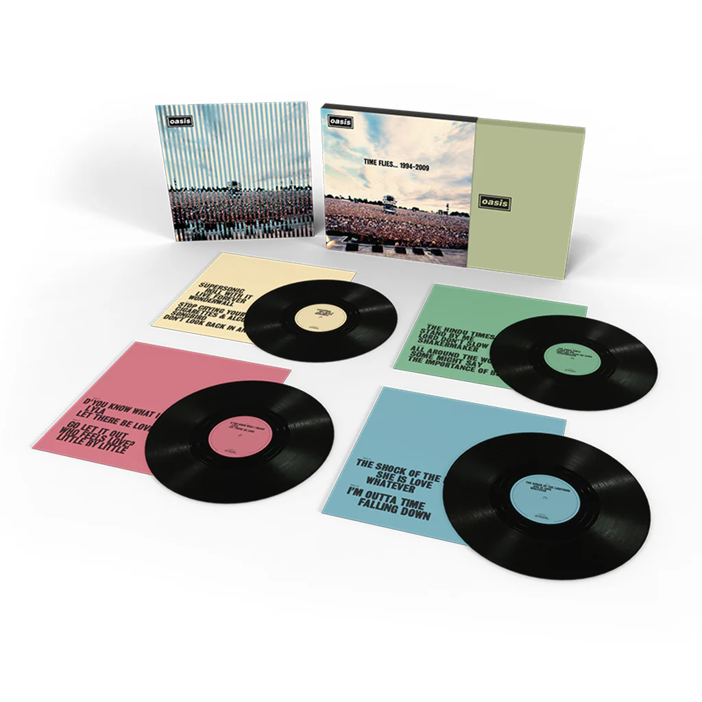 Oasis - Time Flies... 1994-2009: 15th Anniversary Edition (4LP Deluxe Vinyl Box Set) - Image 2