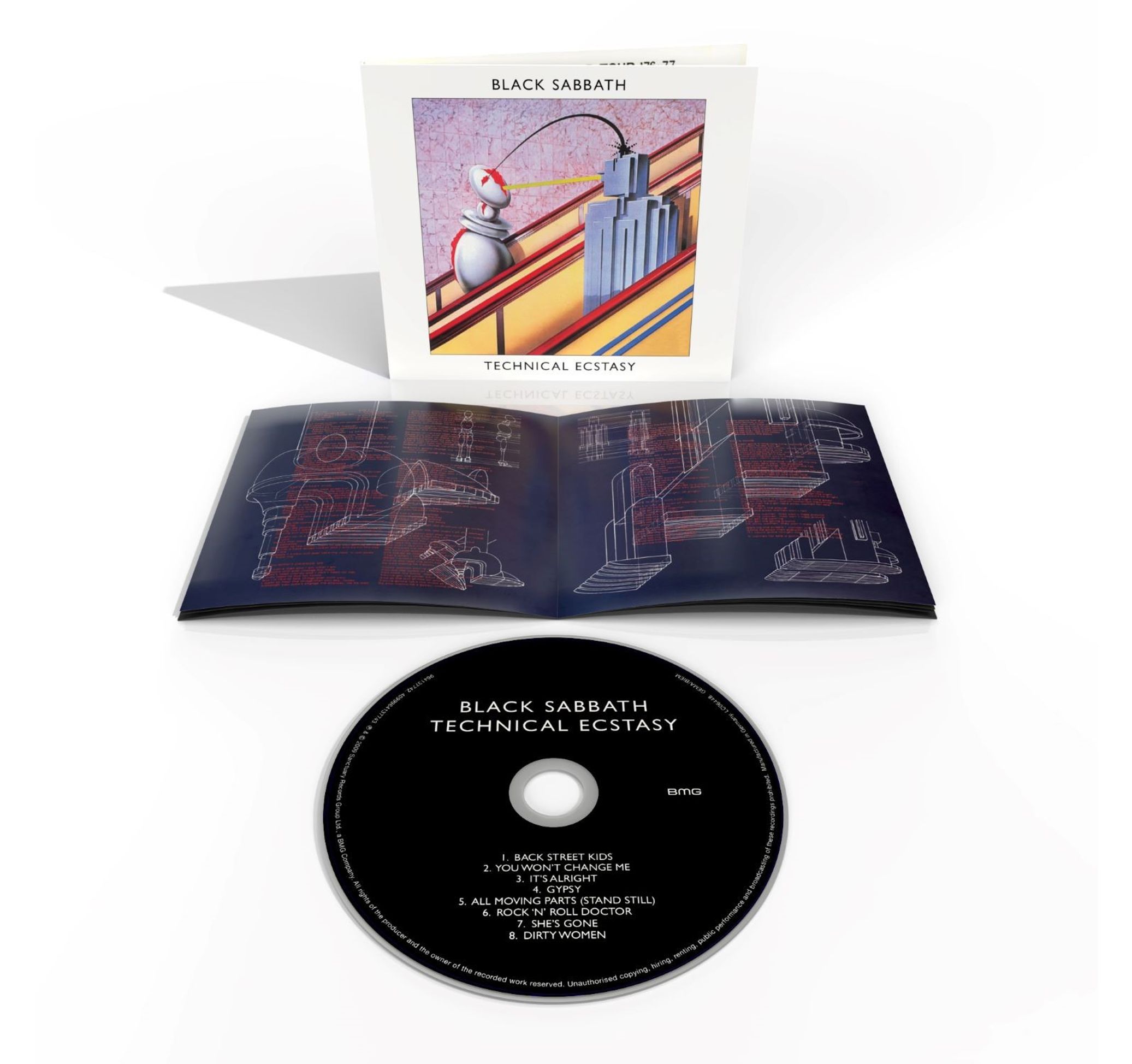 Black Sabbath -Technical Ecstasy Digisleeve CD 2025