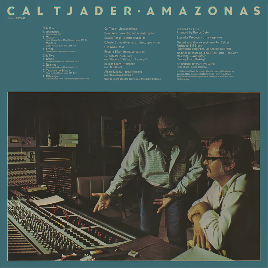 Cal Tjader - Amazonas Vinyl back