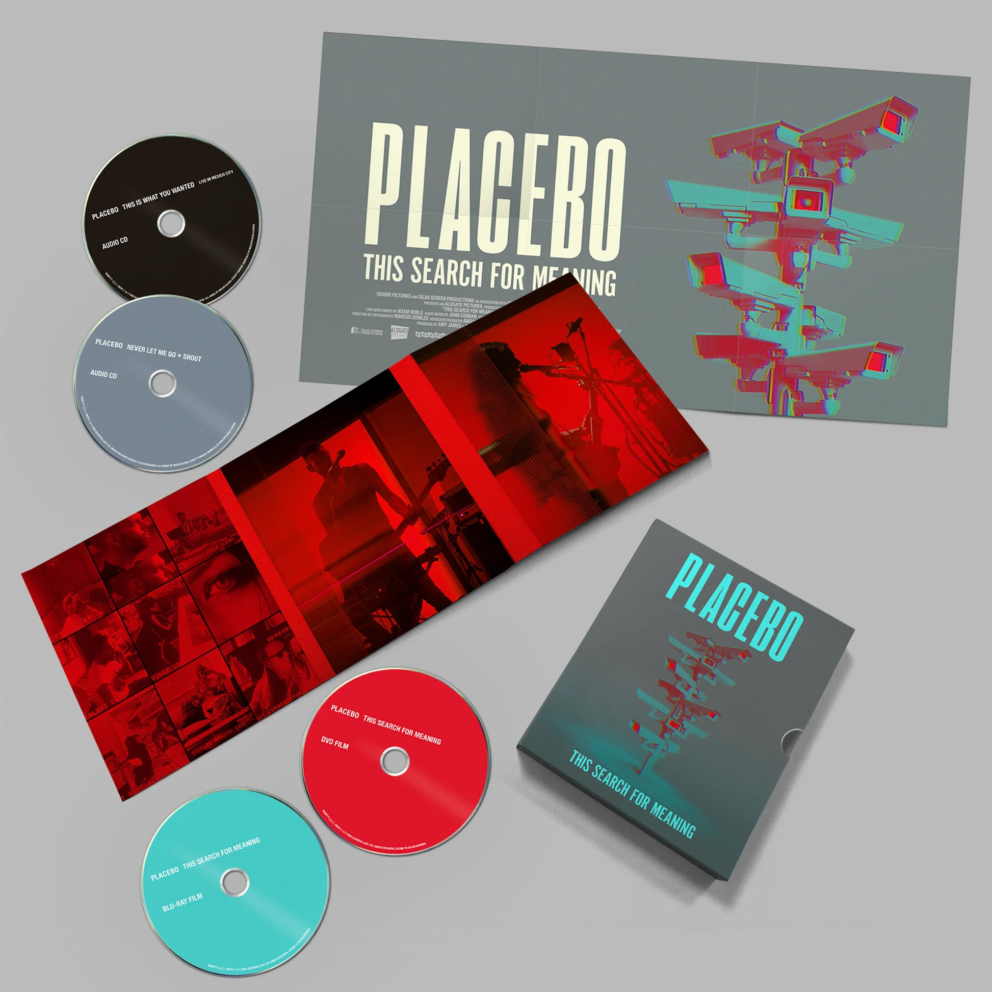 PLACEBO - This Search For Meaning Boxset - Blu-Ray / DVD / 2CD
