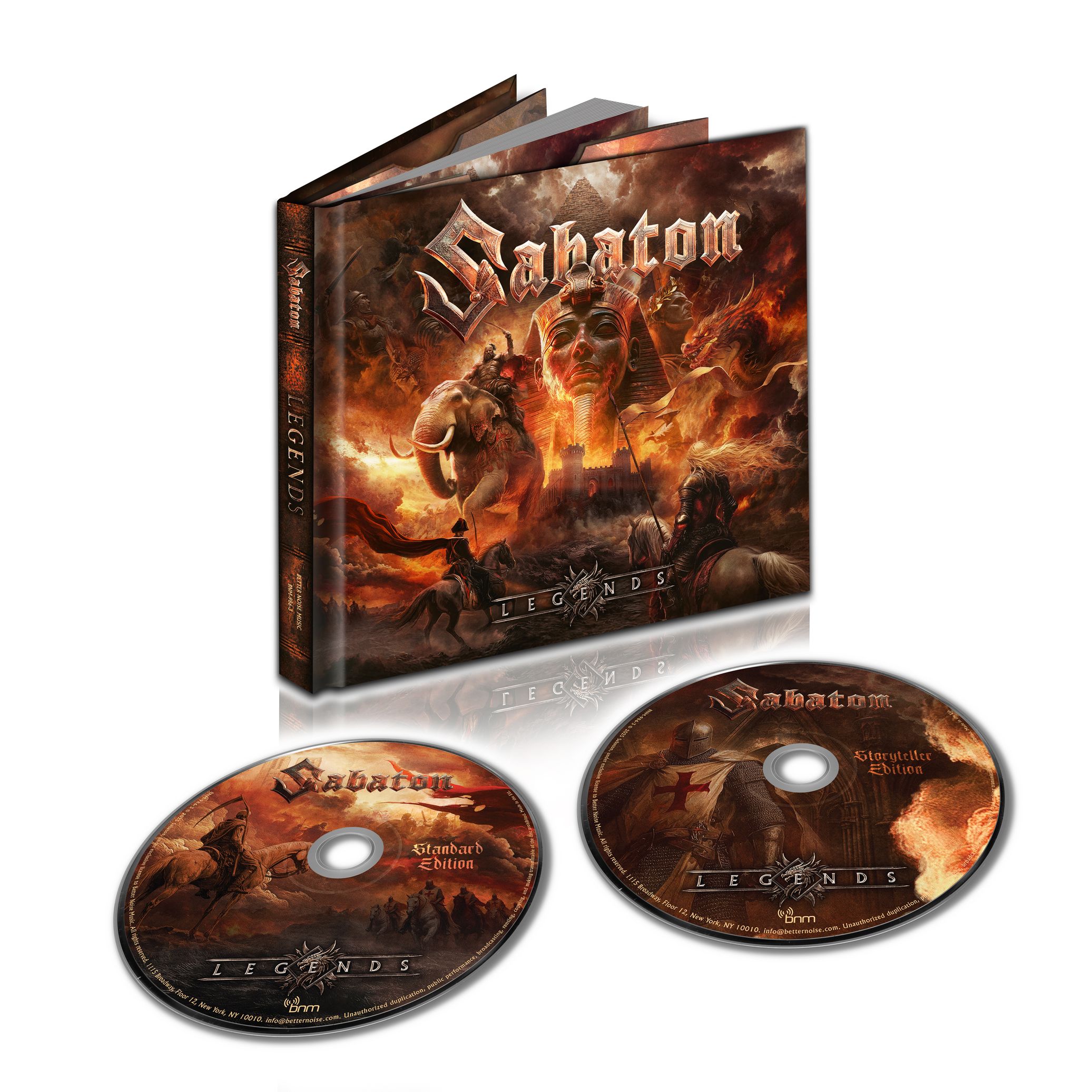 Sabaton: Legends (Digibook) (Storyteller Edition)