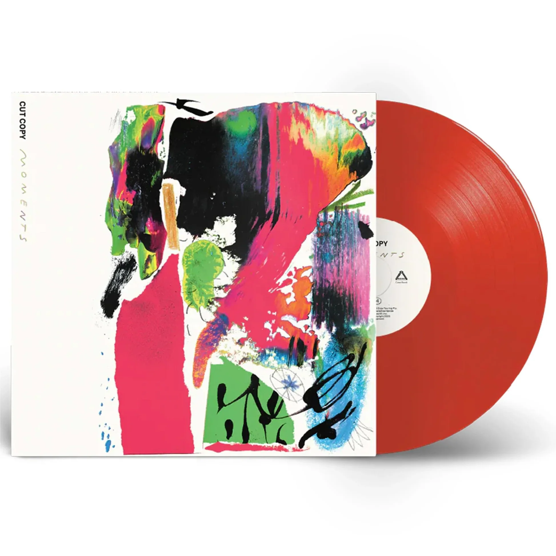 CUT COPY - Moments - LP - Apple Red Opaque Vinyl