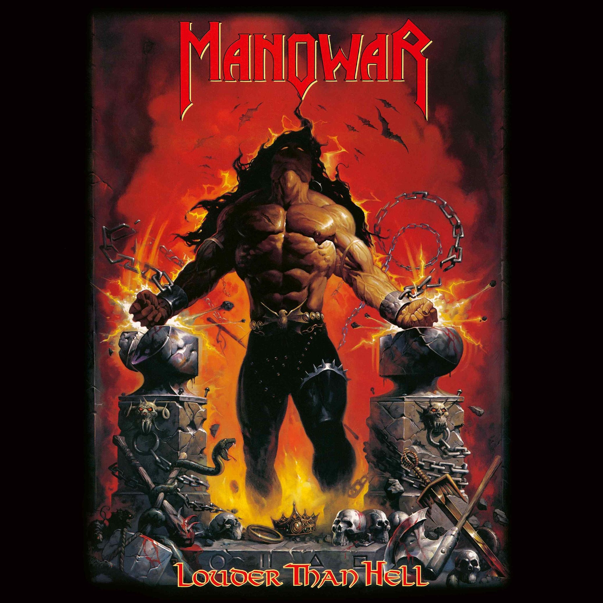 Manowar - Louder Than Hell (Limited Edition) (Red/Black Vinyl)