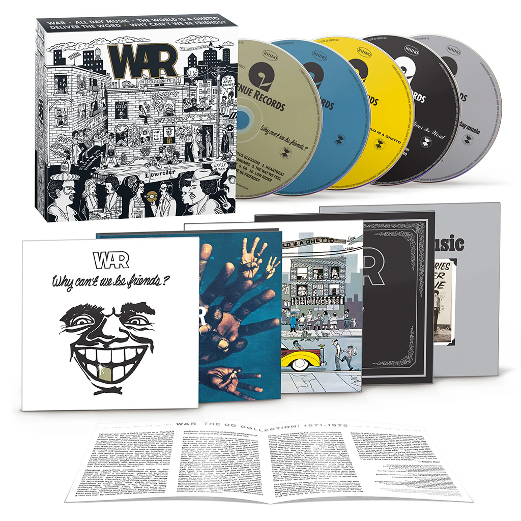 WAR - The CD Collection (1971-1975) - 5CD Box Set