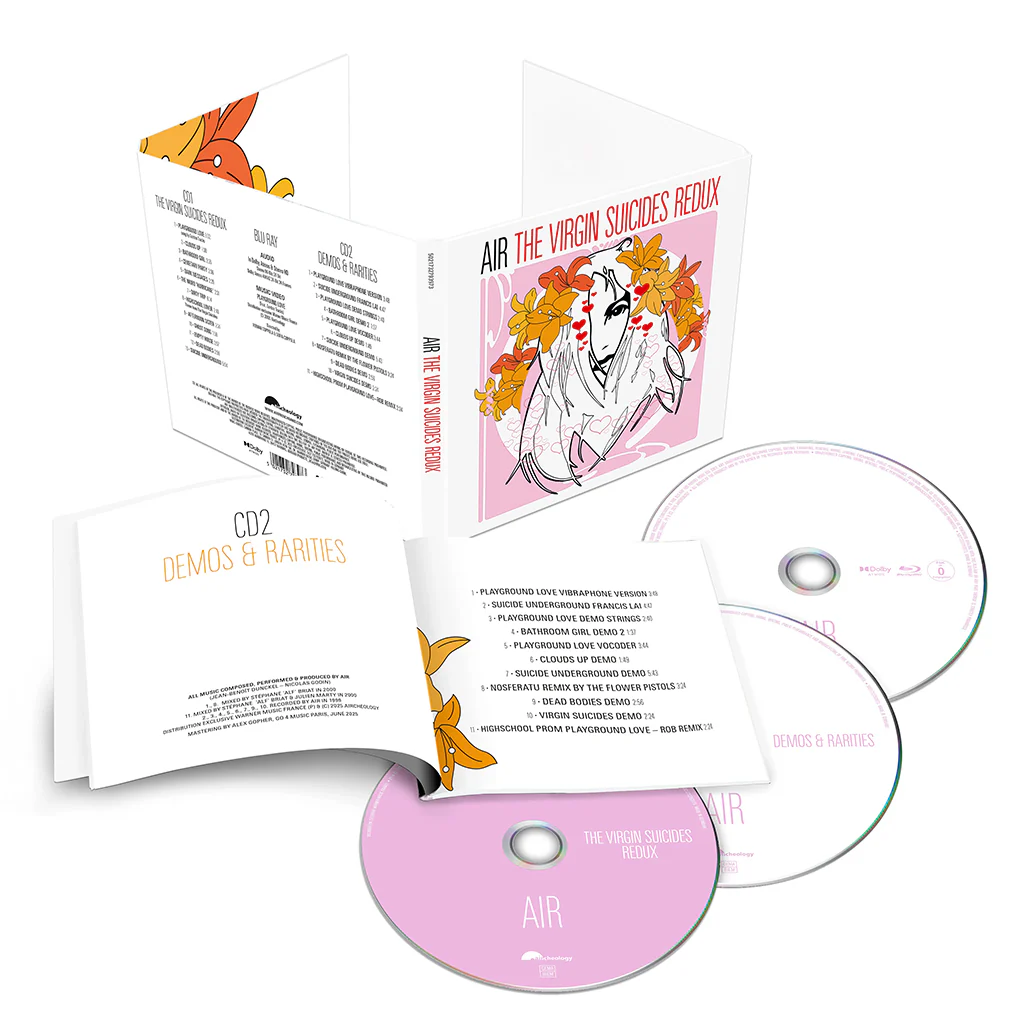 AIR - The Virgin Suicides Redux (25th Anniversary) - 2CD + Blu-ray Set
