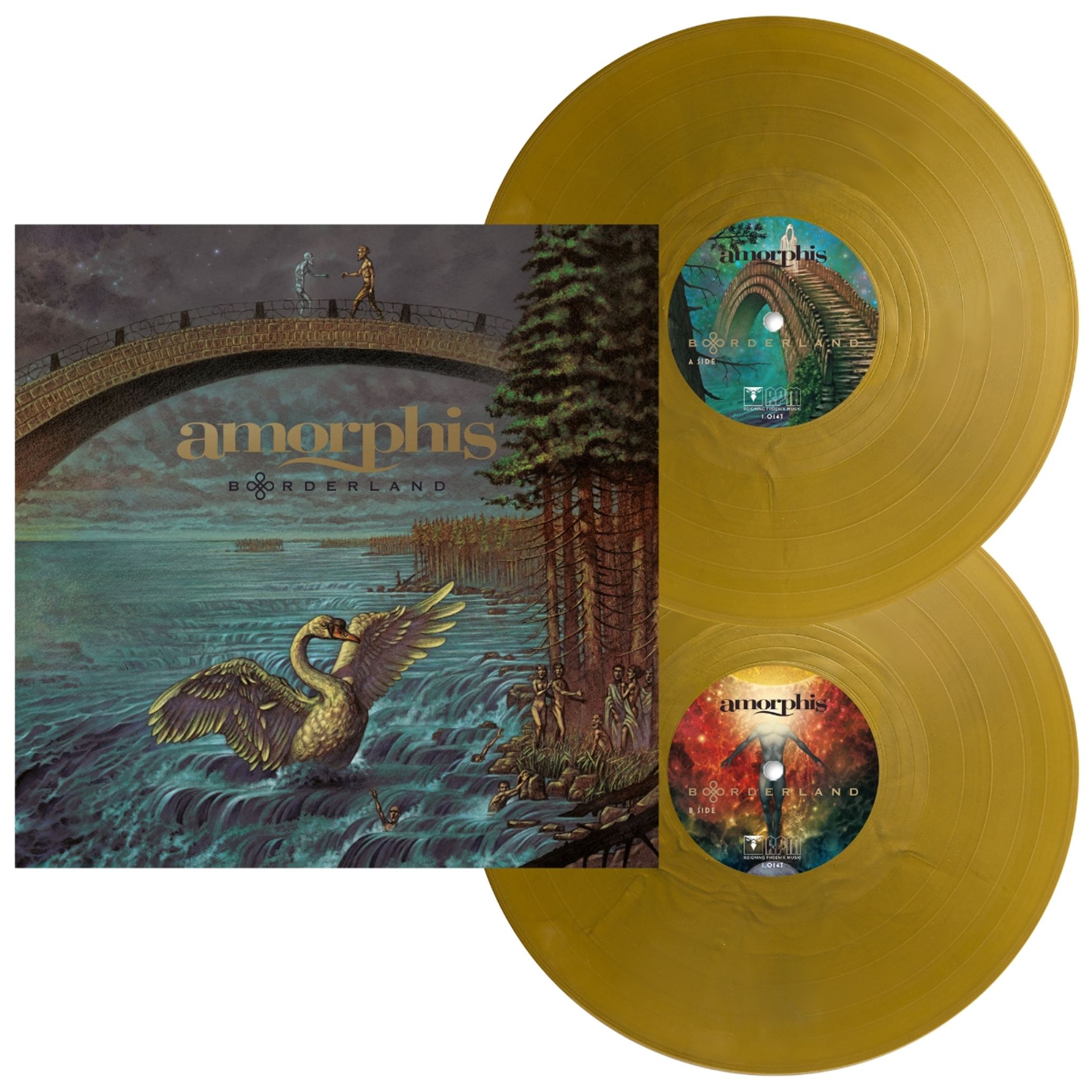 Amorphis-Borderland (»Bones« Gold Opaque Vinyl) 2LP