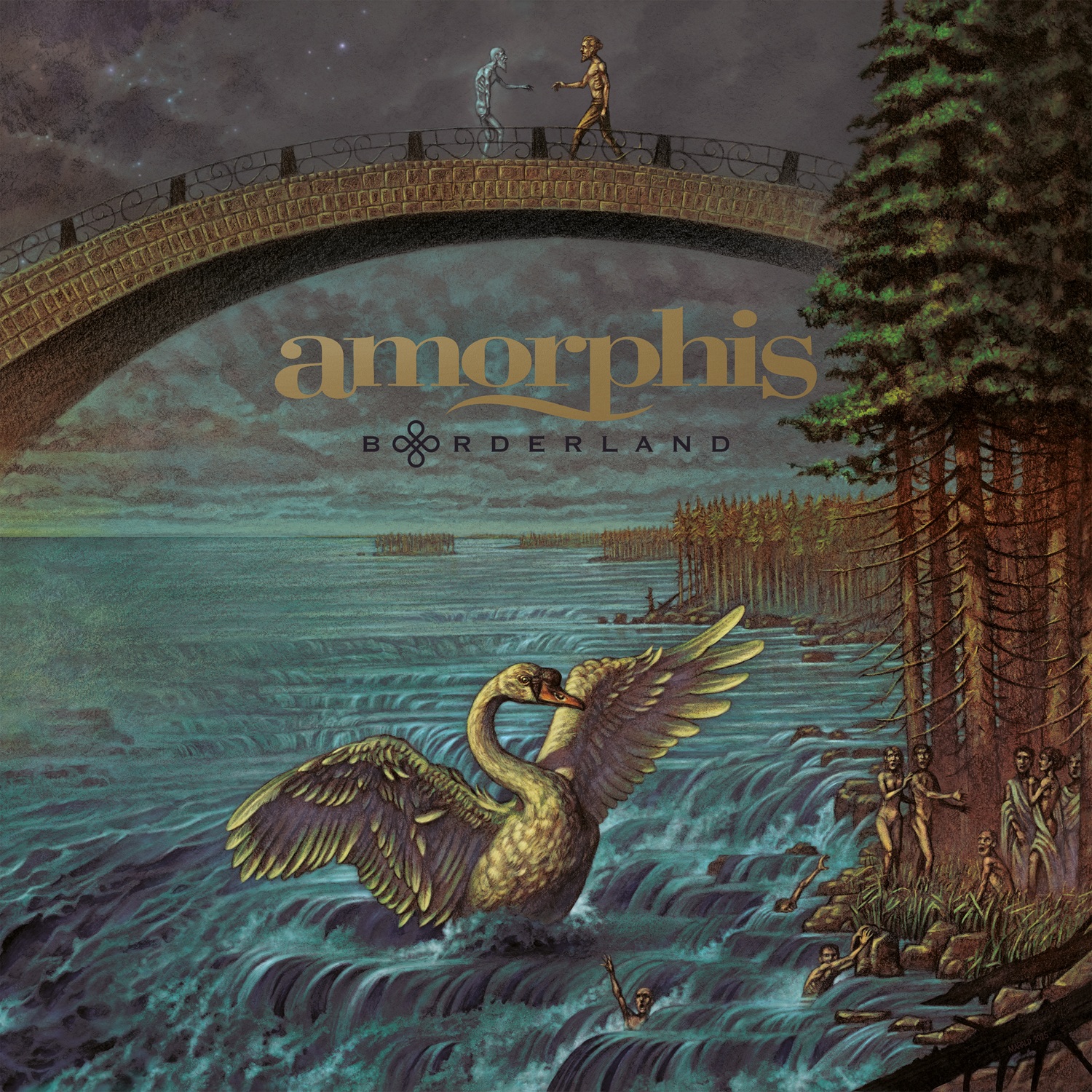 Amorphis-Borderland (»Bones« Gold Opaque Vinyl) 2LP