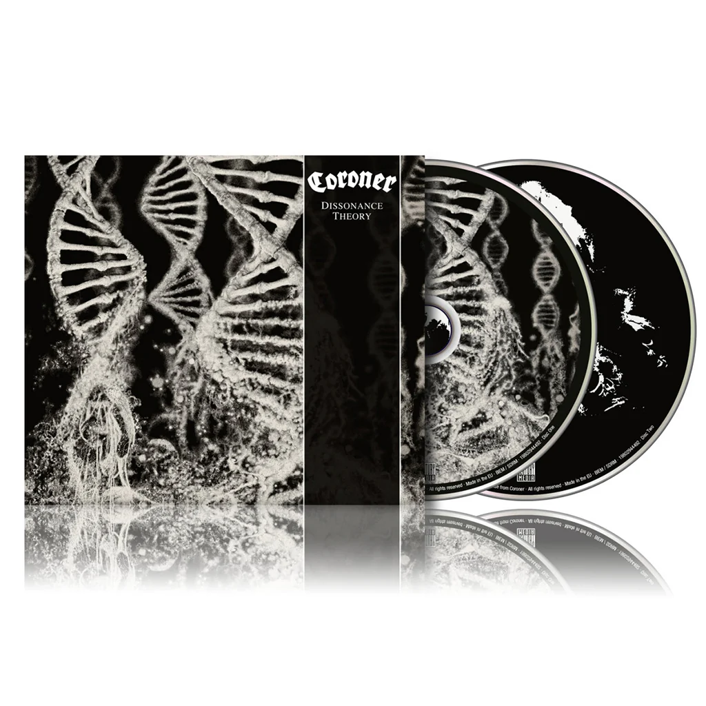 CORONER - Dissonance Theory (Deluxe Edition) - 2CD Mediabook