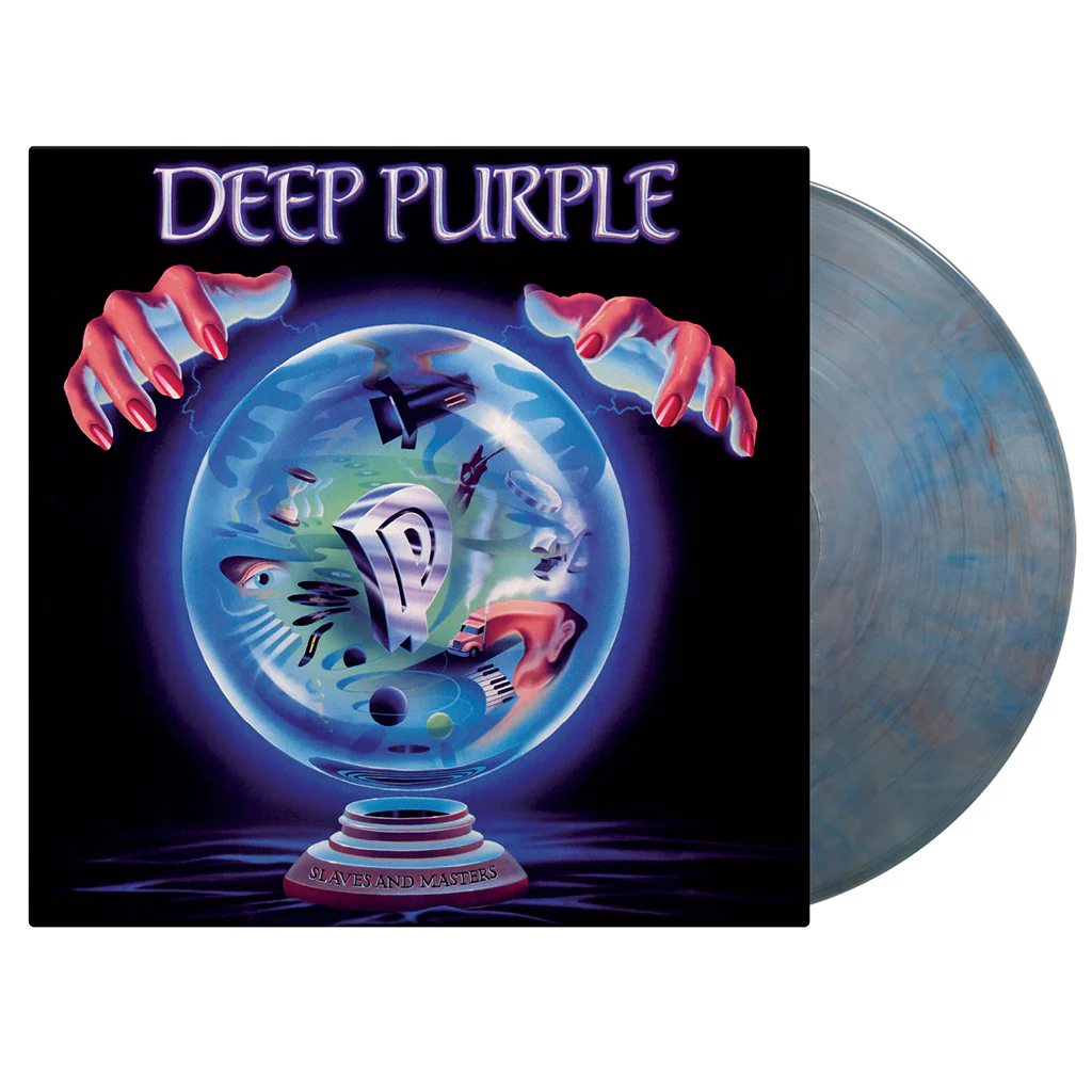 DEEP PURPLE - Slaves And Masters (35th Anniversary Edition) - LP - Deluxe 180g Translucent Blue and Purple Marbled Colour Vinyl