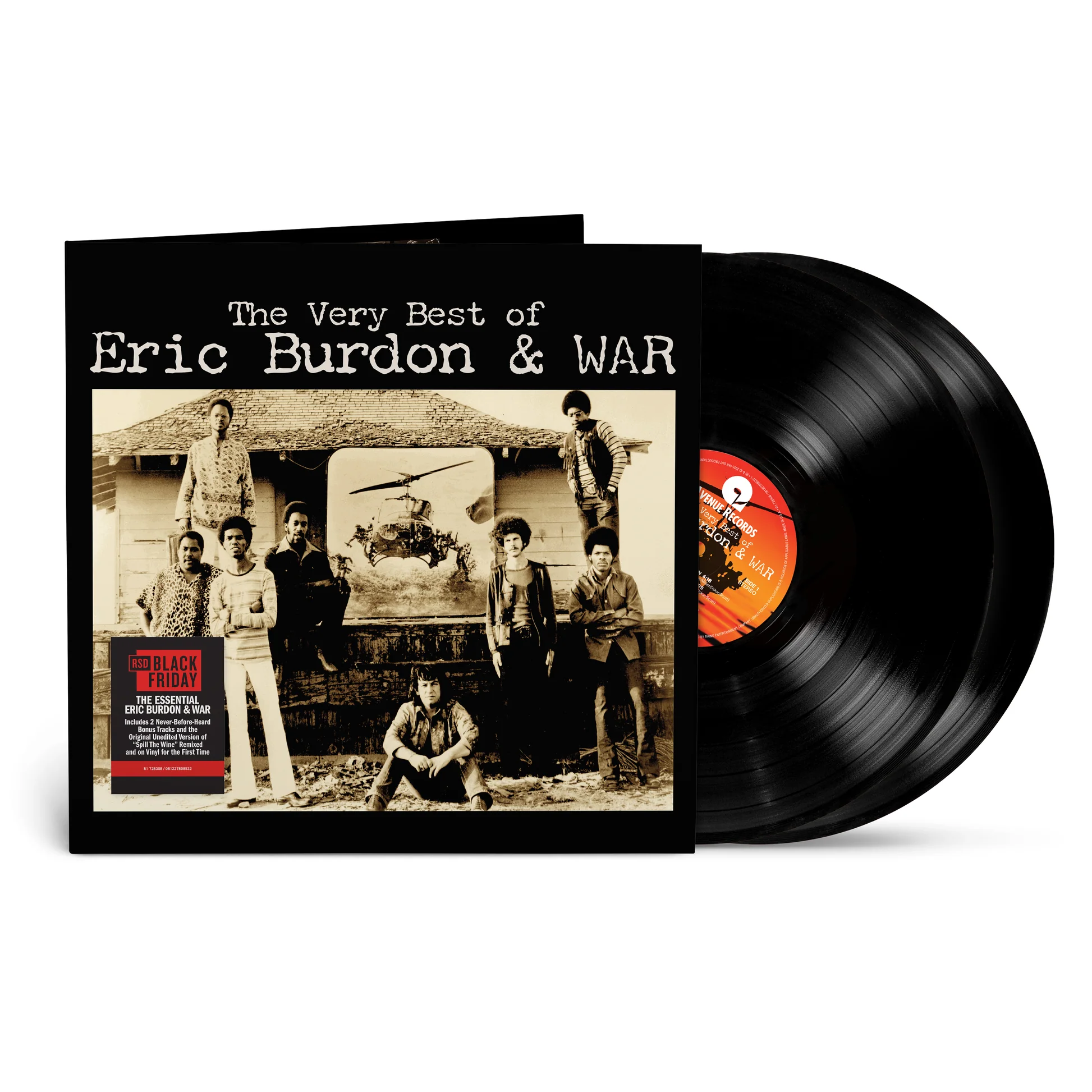 Eric Burden & War - Best of Eric Burdon and War - 2LP - Black Vinyl [RSD Black Friday 2025]