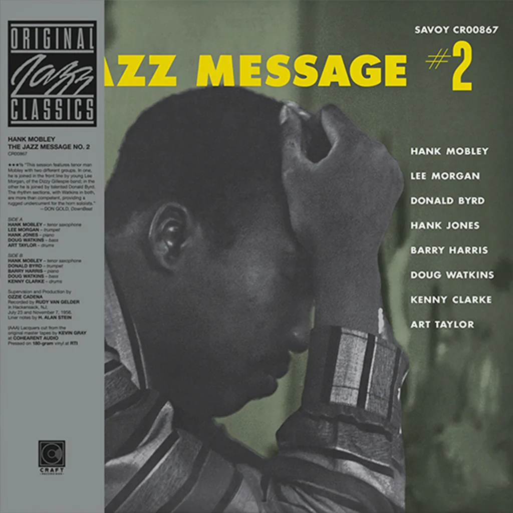 HANK MOBLEY - Jazz Message #2 (Original Jazz Classics Series) - LP - Deluxe 180g Black Vinyl