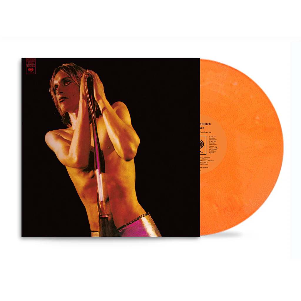 IGGY & THE STOOGES - Raw Power (National Album Day 2025) - LP - Orange & White Marble Colour Vinyl