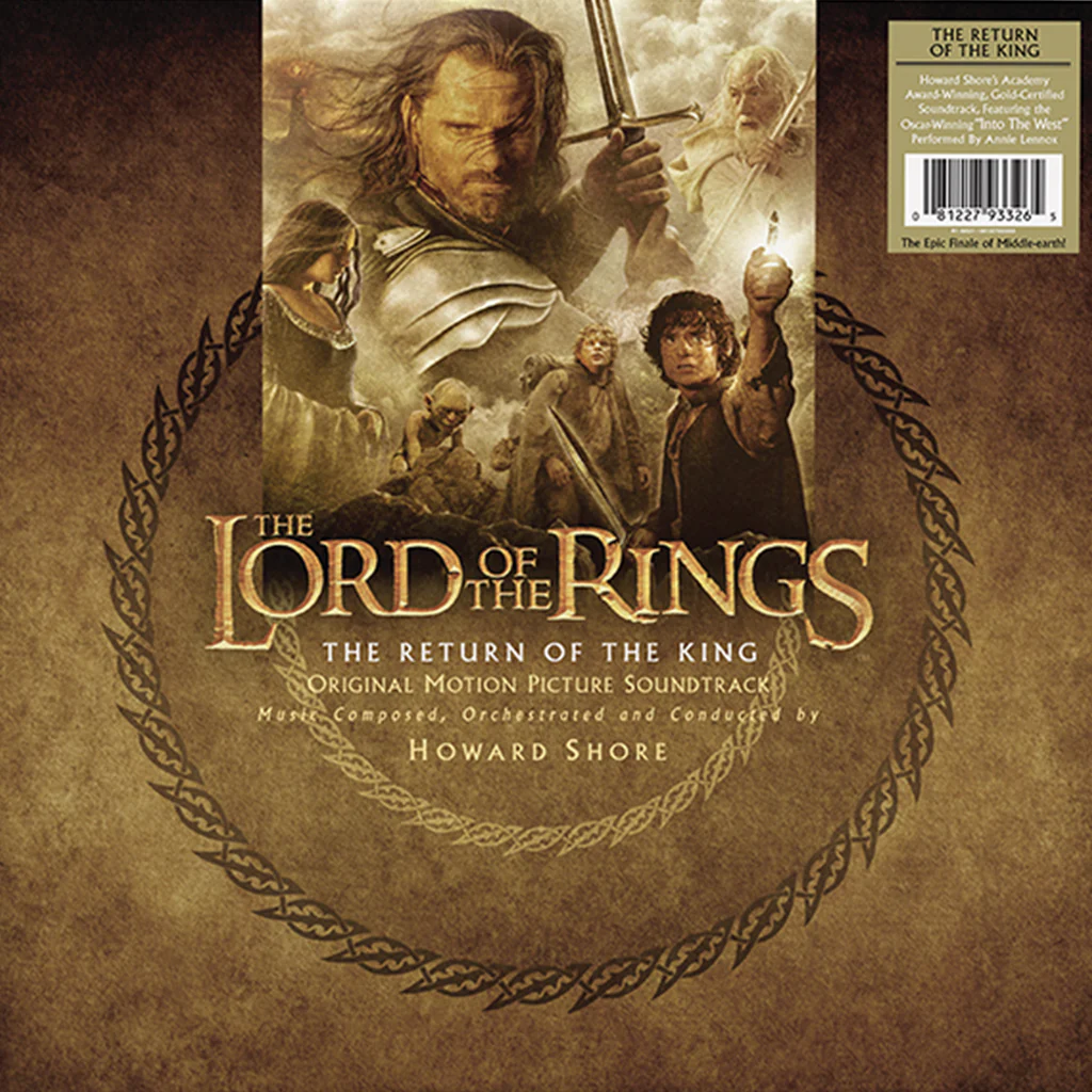 HOWARD SHORE - The Lord Of The Rings: The Return Of The King (Original Soundtrack) - 2LP - 'Palantir Clear' Vinyl