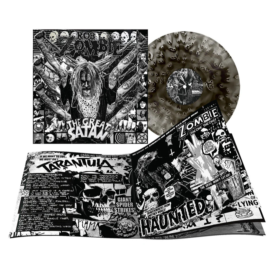 Rob Zombie - The Great Satan Ghostly Black - Colored Vinyl LP