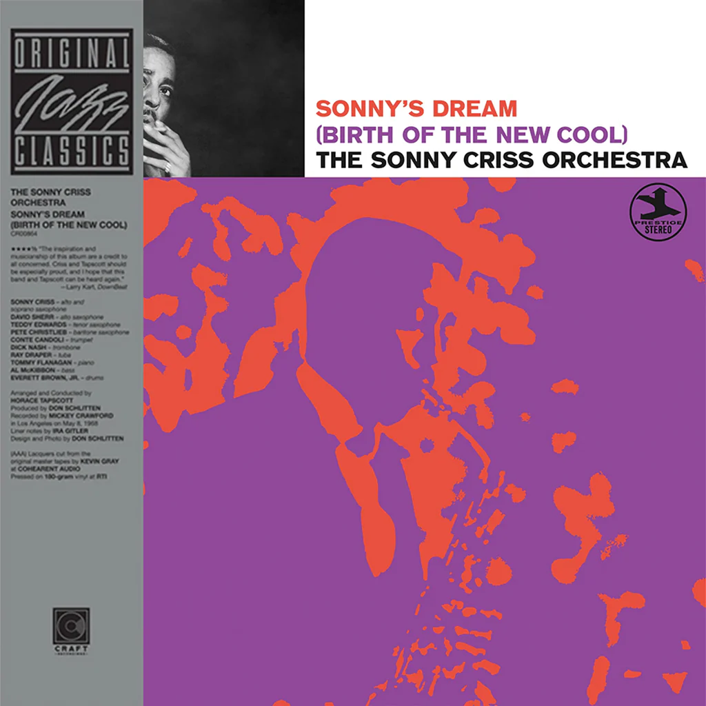 THE SONNY CRISS ORCHESTRA - Sonny's Dream (Birth Of The New Cool) [Original Jazz Classics Series] - LP - Deluxe 180g Vinyl