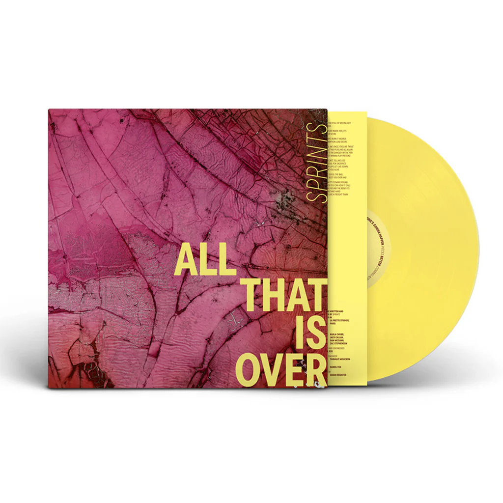 SPRINTS - All That Is Over - LP - Lemon Yellow Viny