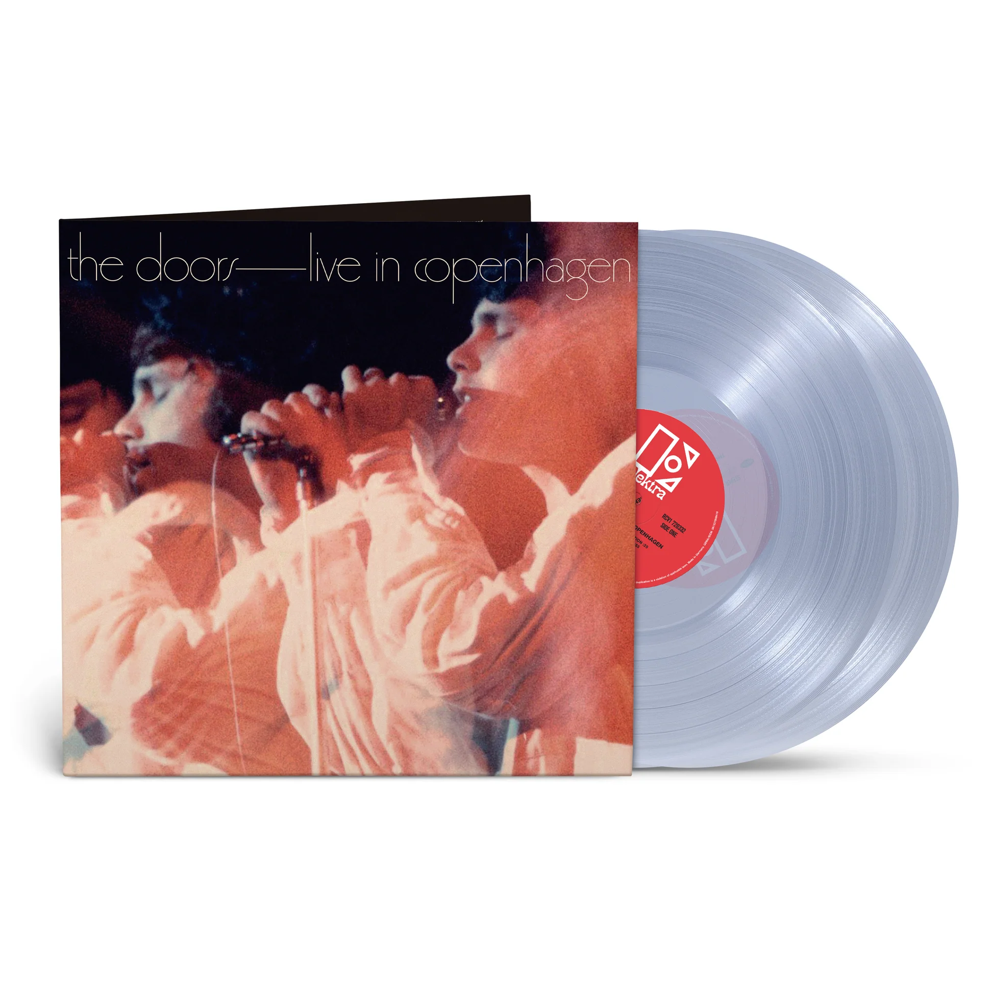 The Doors - Live In Copenhagen - 2LP - Crystal Clear Vinyl [RSD Black Friday 2025]