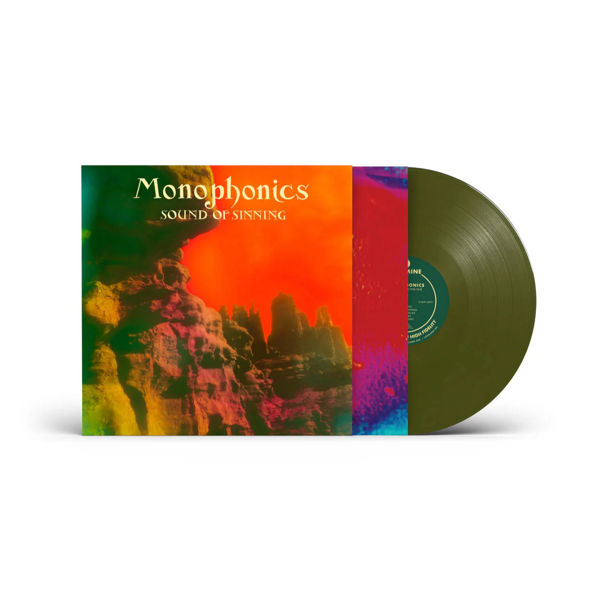 MONOPHONICS - Sound Of Sinning (10th Anniversary) - LP - Green Vinyl