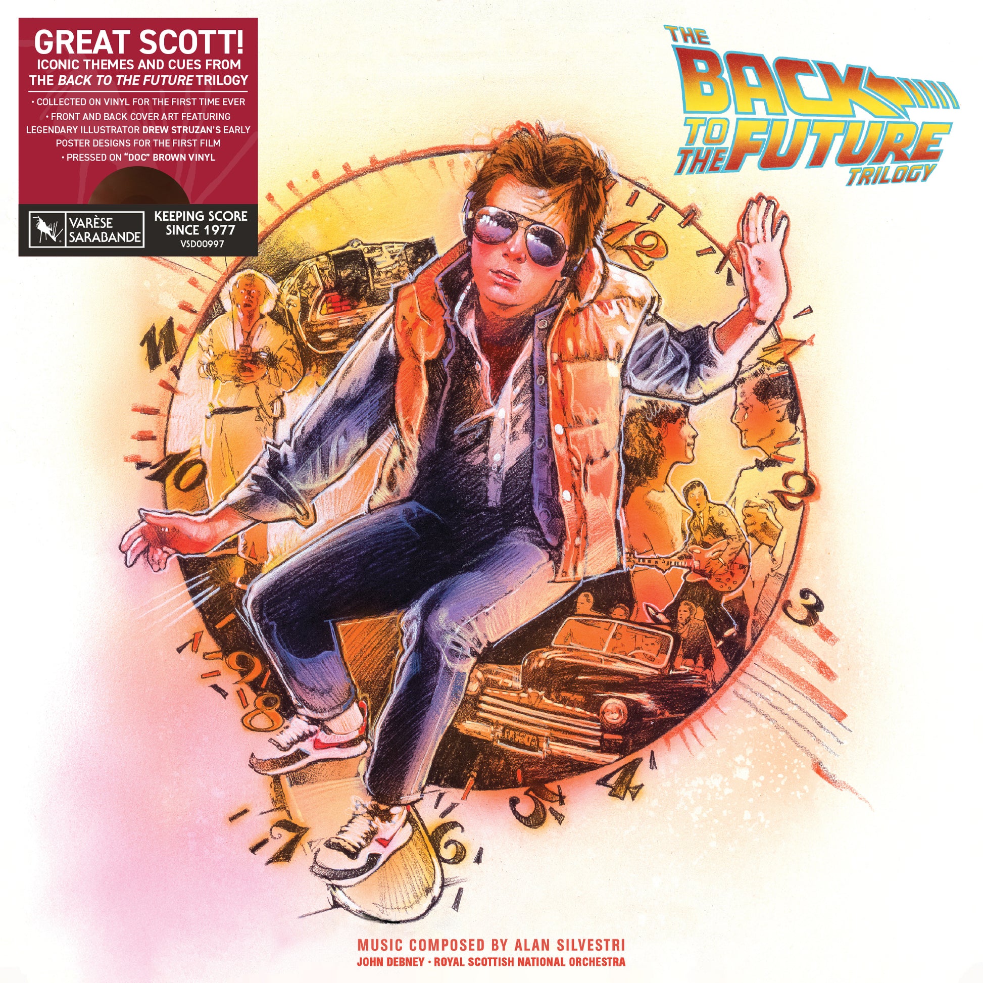 Alan Silvestri - The Back To The Future Trilogy - 1LP - Doc Brown Vinyl [RSD Black Friday 2025]