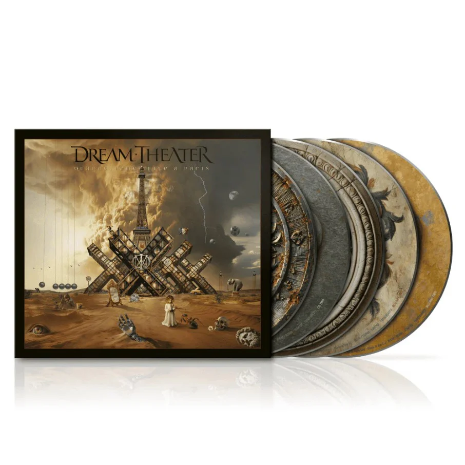 DREAM THEATER - Quarantième: Live à Paris (Box Set) - 3CD+2Blu-ray